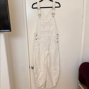 GAP Cream White Women's Denim Overalls